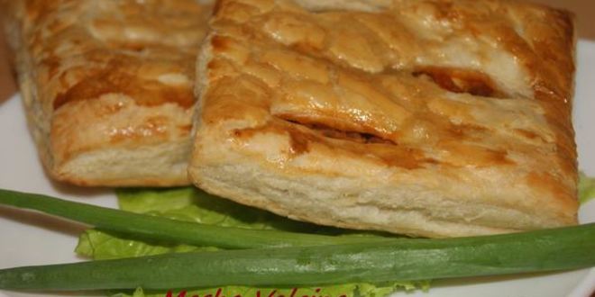 Рецепт слоек с капустой и яйцом