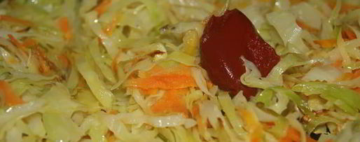 Шаг 2: слоек с капустой и яйцом