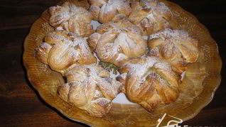 Рецепт Слоек с кремом патисьер