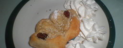 Шаг 2: слоек с кунжутом и клюквой