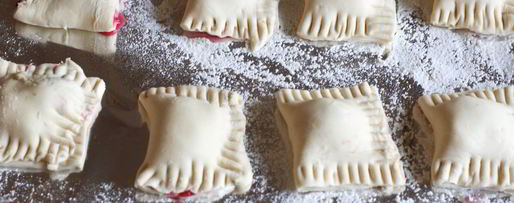 Шаг 3: слоек с малиной