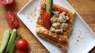 Рецепт Слоек с мясом Dog bowl