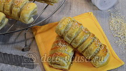 Рецепт Слоек с мясом