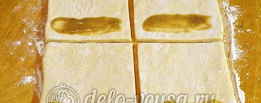 Шаг 4: слоек с мясом