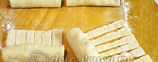 Шаг 8: слоек с мясом