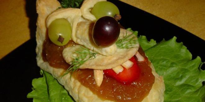 Рецепт слоек с повидлом из слоеного теста добрый волк