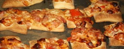 Шаг 4: слоек с рубленой начинкой