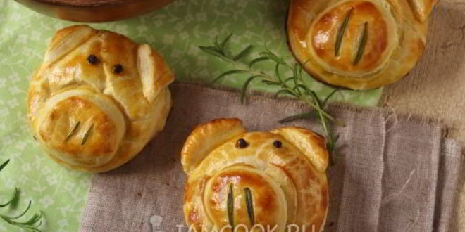 Рецепт слоек с сыром из готового слоеного теста