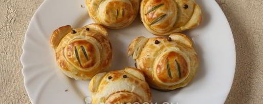 Шаг 10: слоек с сыром из готового слоеного теста