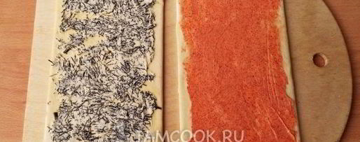 Шаг 4: слоек с травами и специями