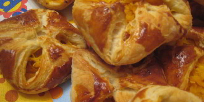 Рецепт слоек с тыквой