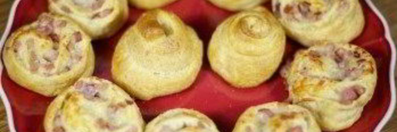 Рецепт Слоек с ветчиной