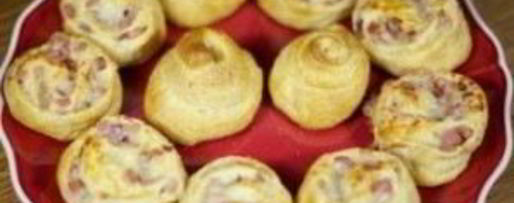 Шаг 6: слоек с ветчиной