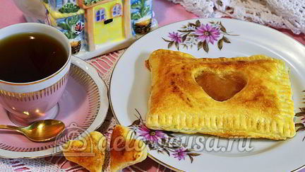 Рецепт Слоек с яблочным пюре