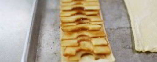 Шаг 1: слоек с яблоками из бездрожжевого теста