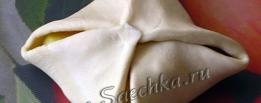 Шаг 2: слоек с яблоками