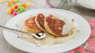 Рецепт Банановых сырников с цукатами