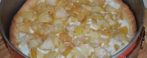 Шаг 7: песочного творожника с яблочной начинкой