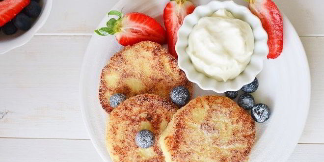 Рецепт сырника с творогом и манкой