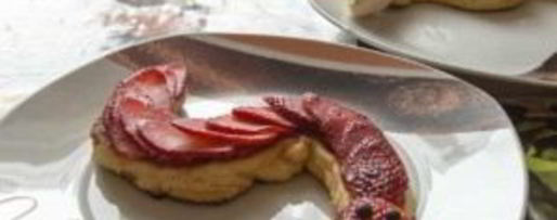 Шаг 9: сырников фруктовая змея