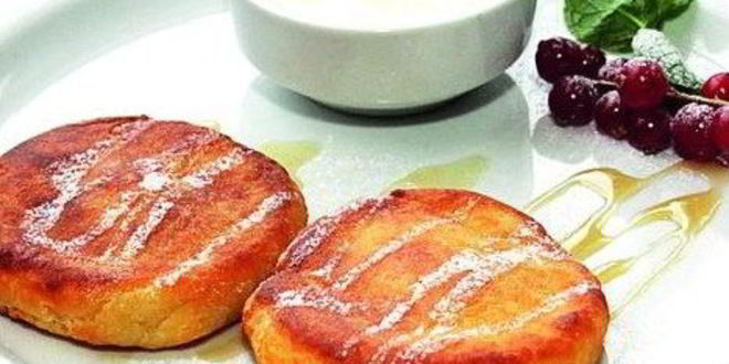 Рецепт сырников с кленовым сиропом