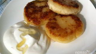 Рецепт Сырников с манкой без муки