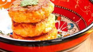 Рецепт Сырников с морковью, кумином и кориандром