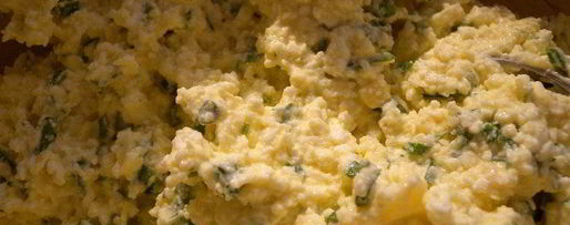 Шаг 1: сырников с твердым сыром и зеленью