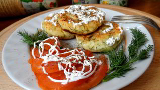 Рецепт Сырников с укропом