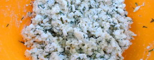 Шаг 2: сырников с укропом