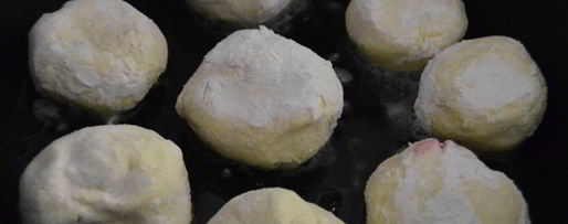 Шаг 4: сырников с вишней