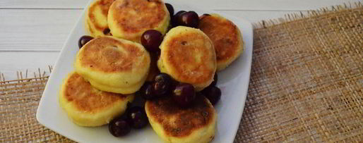 Шаг 5: сырников с вишней