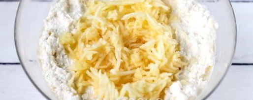 Шаг 4: сырников с яблоками в духовке