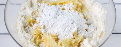 Шаг 5: сырников с яблоками в духовке