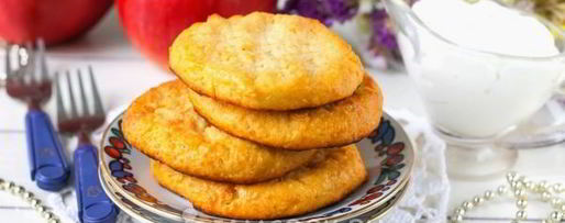 Шаг 8: сырников с яблоками в духовке