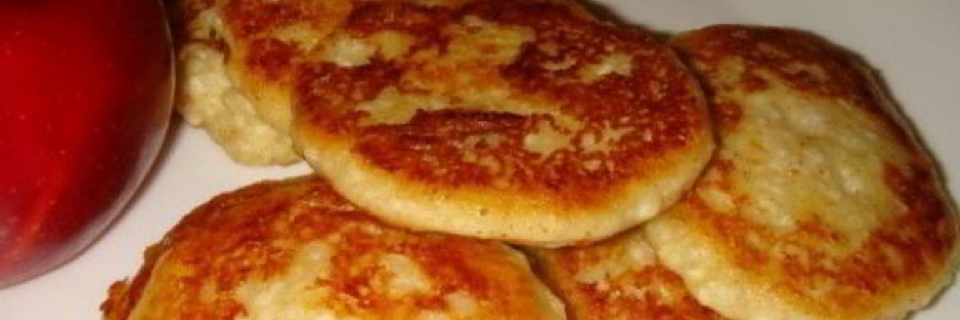 Рецепт Сырников с яблоками