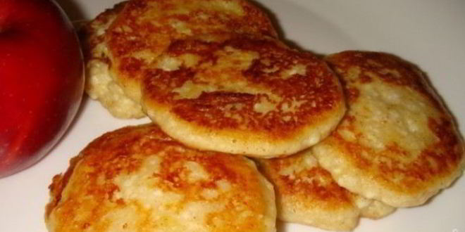 Рецепт сырников с яблоками