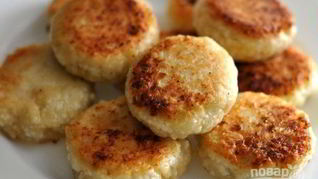 Рецепт Сырников творожно-банановые