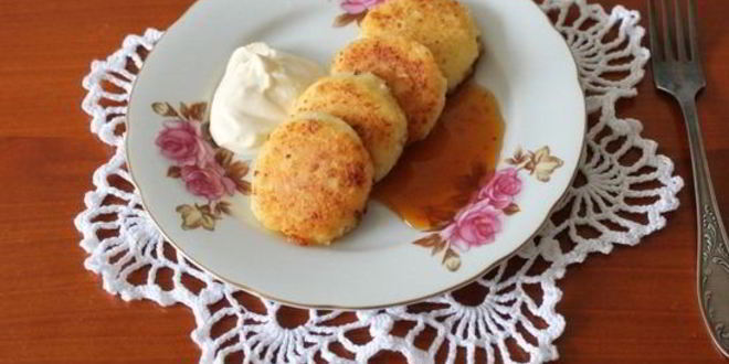 Рецепт сырников творожных с манкой