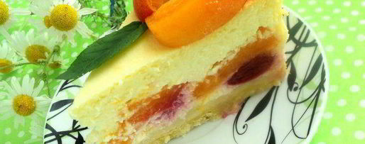 Шаг 8: творожника с абрикосами и вишней