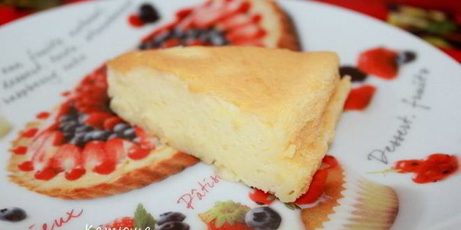 Рецепт творожника с белым шоколадом