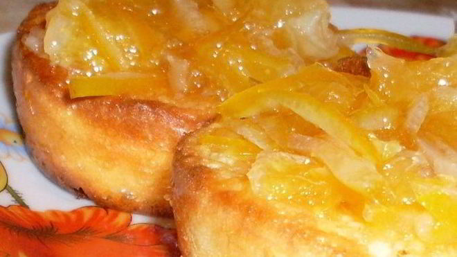 Рецепт Творожников из духовки с ароматным апельсиновым вареньем