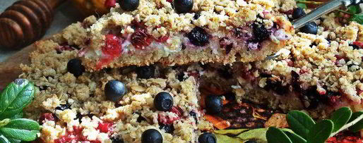 Шаг 16: ягодного творожника без муки