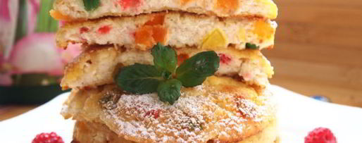 Шаг 10: запеченных сырников с цукатами