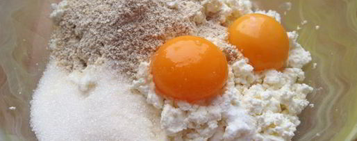 Шаг 3: запеченных сырников с цукатами