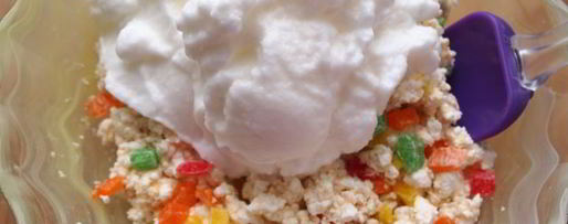 Шаг 5: запеченных сырников с цукатами