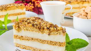 Рецепт Заварного творожника на медовом тесте