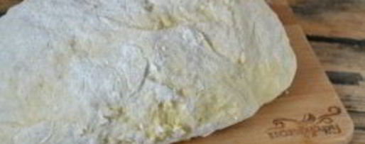 Шаг 5: бездрожжевого теста с сыром