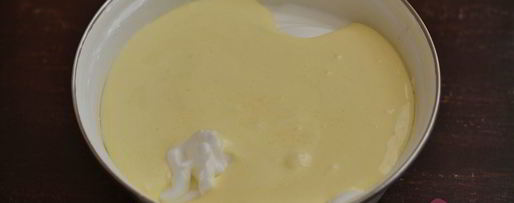 Шаг 4: бисквитного теста