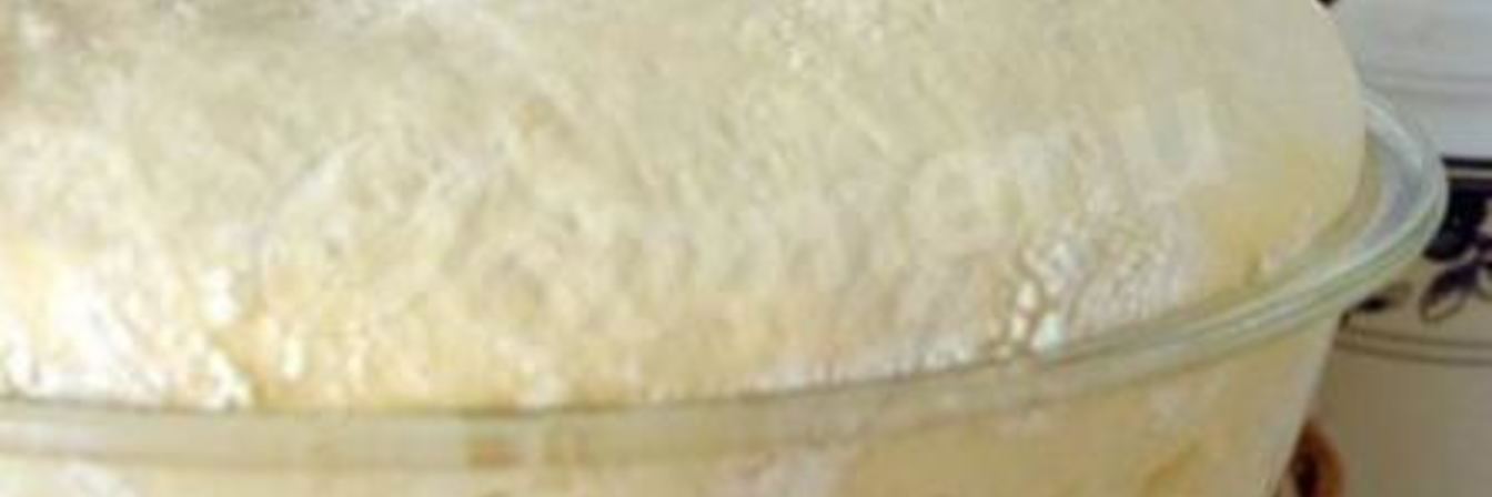 Рецепт Быстрого теста для пирогов и плюшек